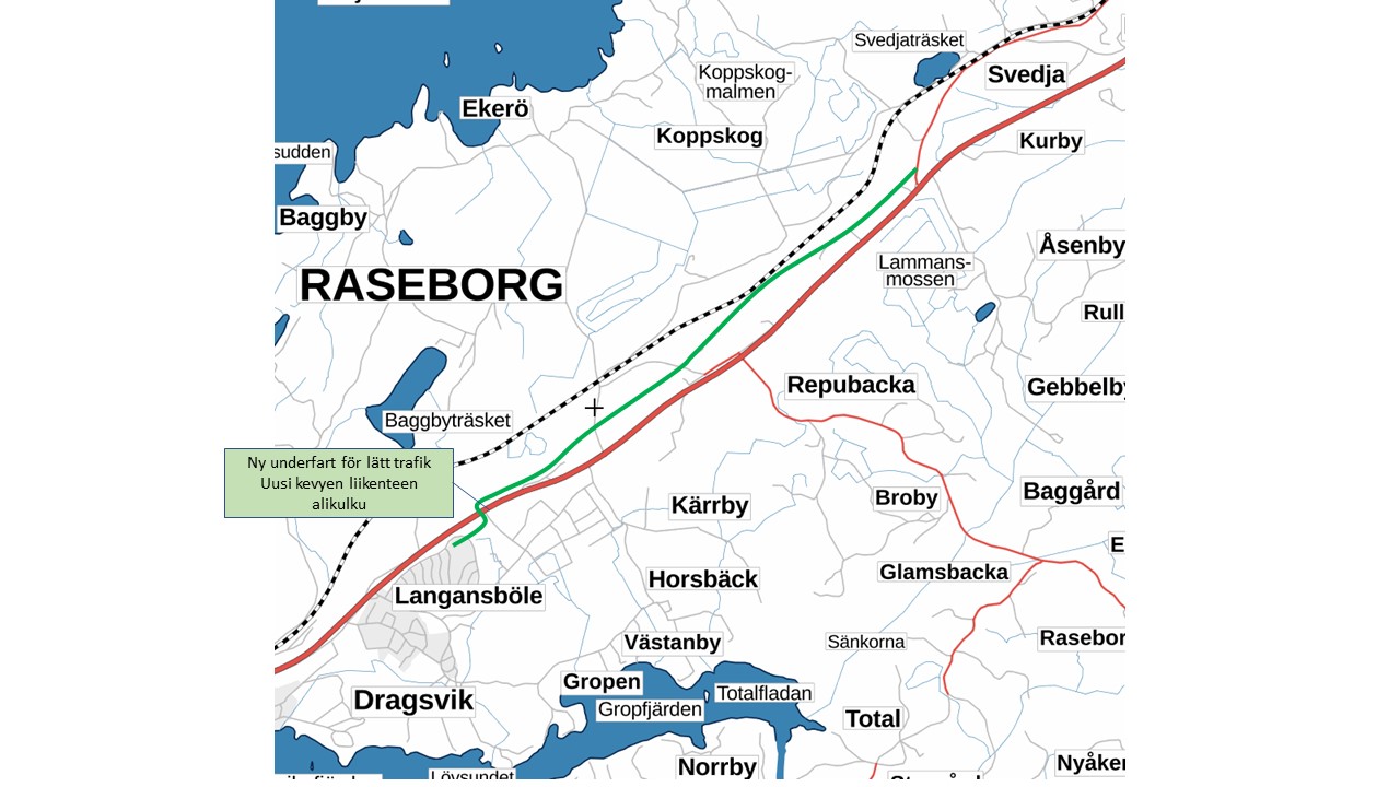 Denna bild har ett alt-attribut som är tomt. Dess filnamn är Karis-Ekenäs-cykelväg.jpg