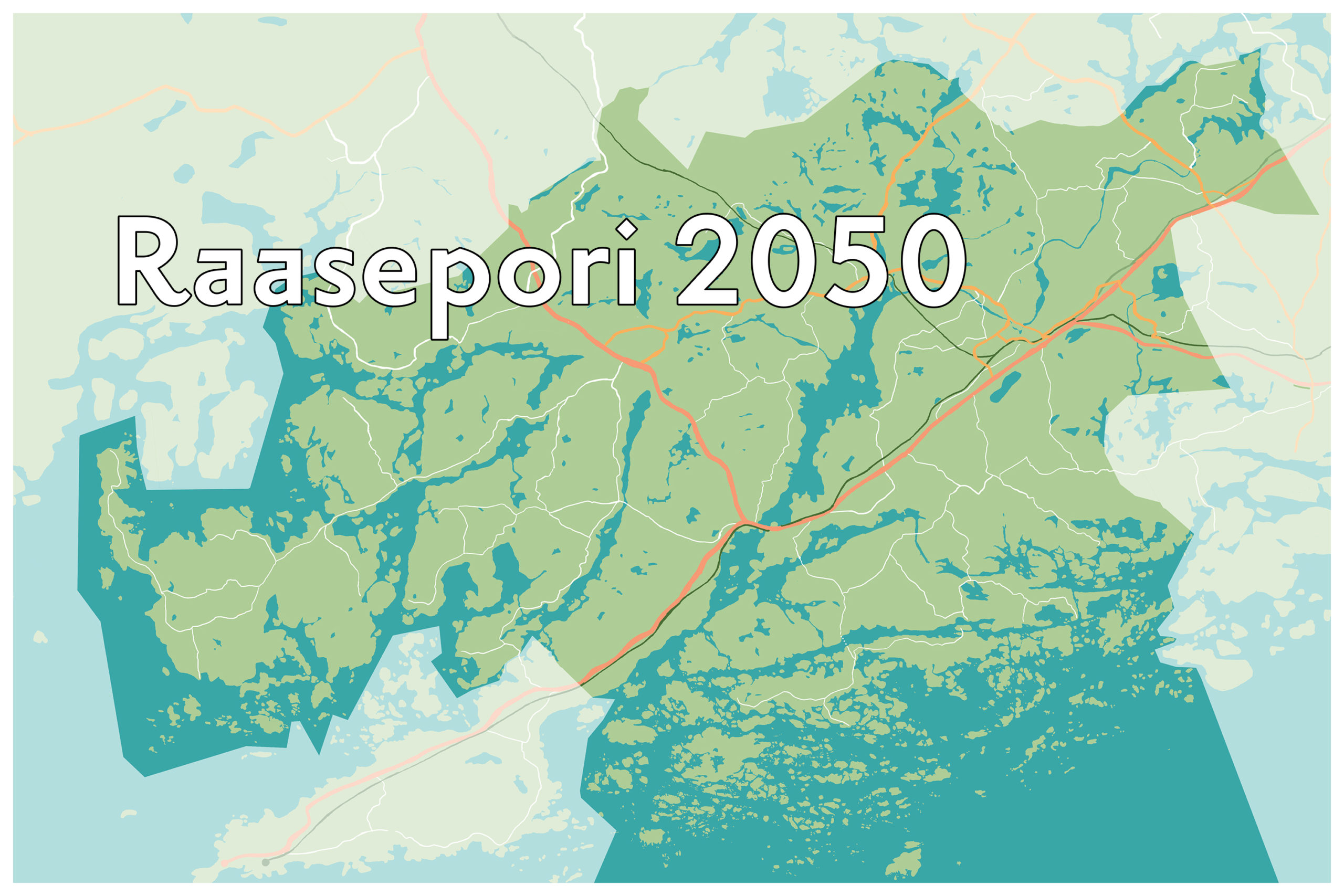 Map Rasepori Nyt suuntaamme tulevaisuuteen – Raasepori 2050 hanke käynnistyy - Raasepori