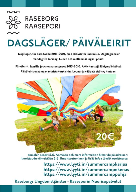 Päiväleirit kesällä 2023