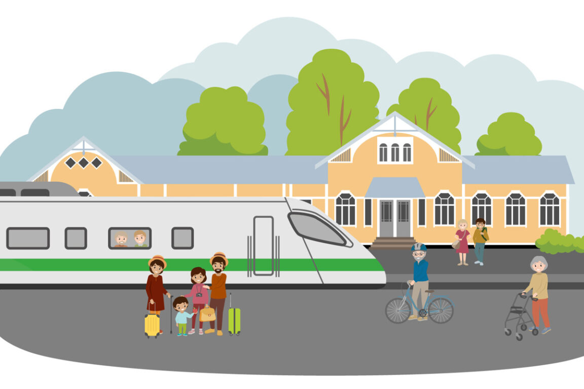 Karis tågstation, kollektivtrafik, Karjaan rauta-asema