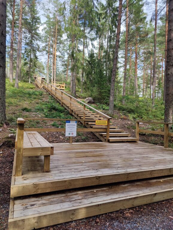 Västerbyn iikuntaportaat