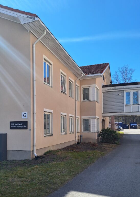 Bild på lilla stadshuset.